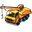 Dodge Crane Truck With Movement Icon 32x32 png